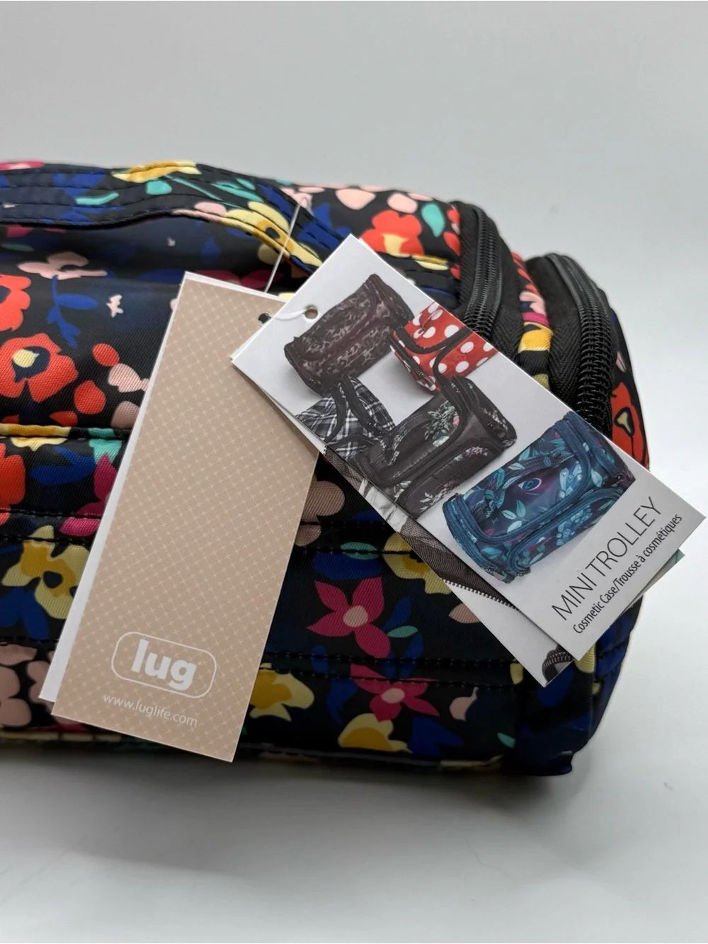 Brand new Lug mini trolley Floral Multi-Color Women’s Cosmetic Bag